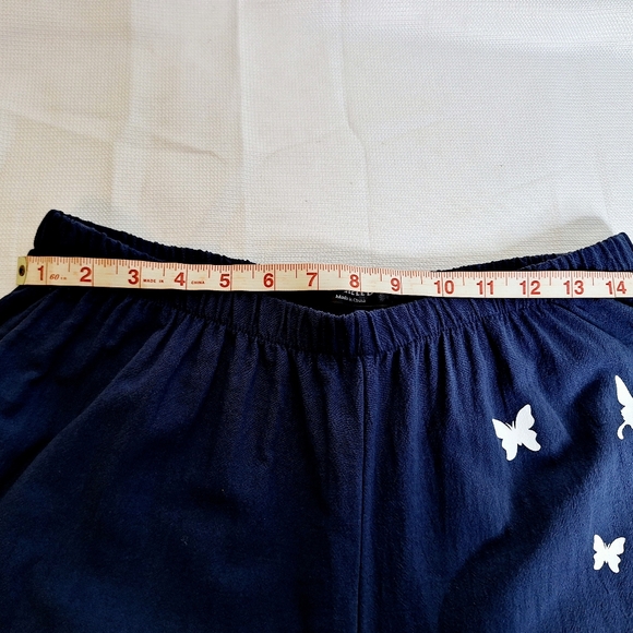 E-Retro brand "Float like A Butterfly" Lagenlook pull-on crop pants size XL. - Picture 5 of 11